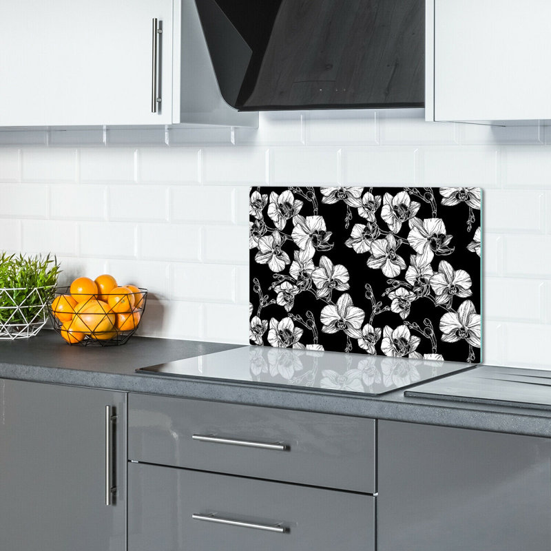 Likins Tempered Glass Chopping Board, 52cm x 60cm