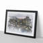 St. Peter's Basilica in Rome Italy in Abstract - Picture Frame Graphic Art Print-55730041-55730036
