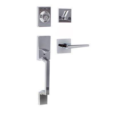 Stockholm Dummy Handleset, Basel Square Handleset Trim
