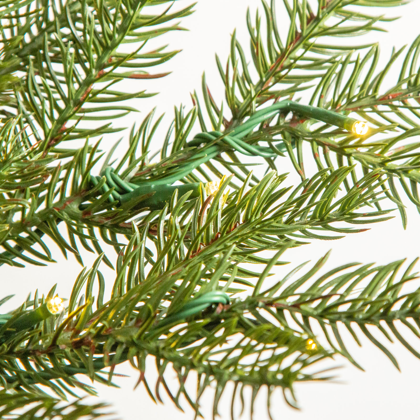Haileyrose 5' Pre-Lit Pine Christmas Tree