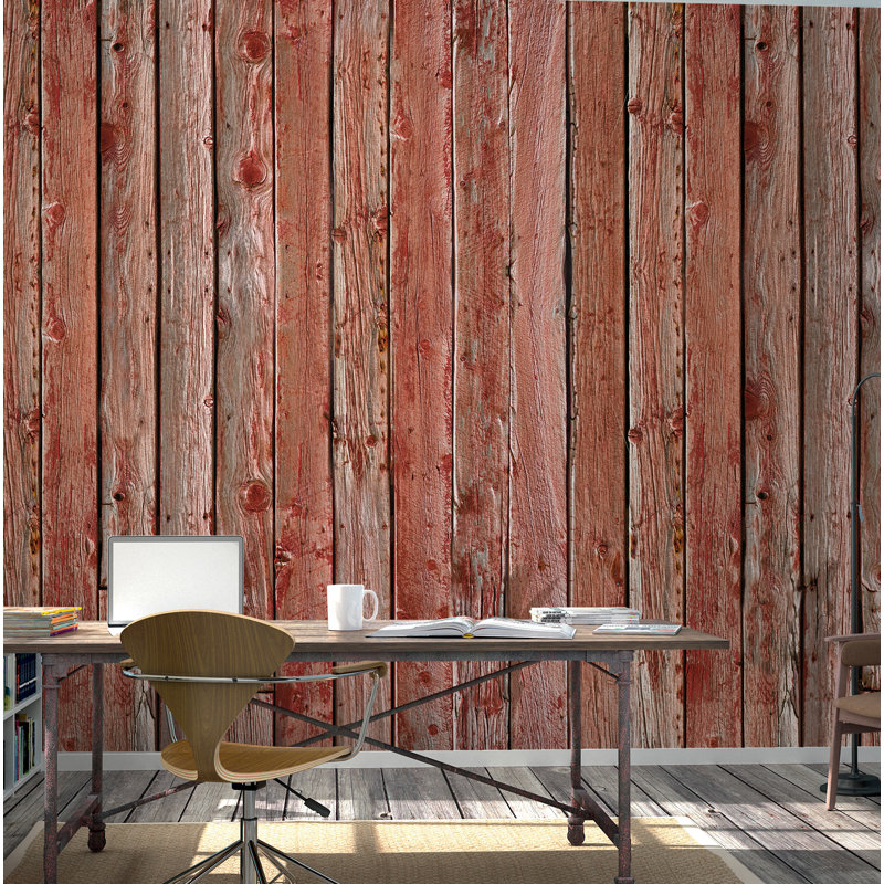 2.8m x 372cm 3D Embossed Distressed Wall Mural