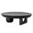 Mango Wood Footed Tray With Abstract Shaped Feet