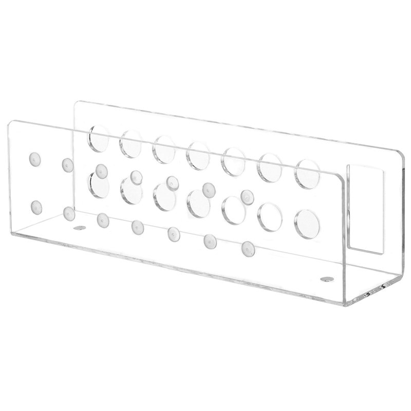Klodian 14 Slot Acrylic Wall Pen Holder