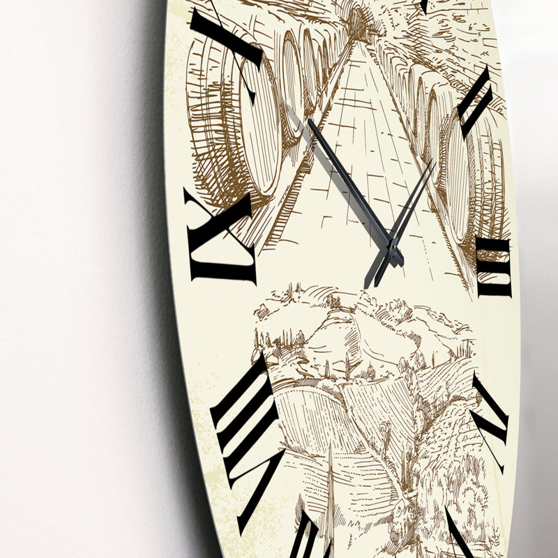 Horloge murale surdimensionnée, Moyen
