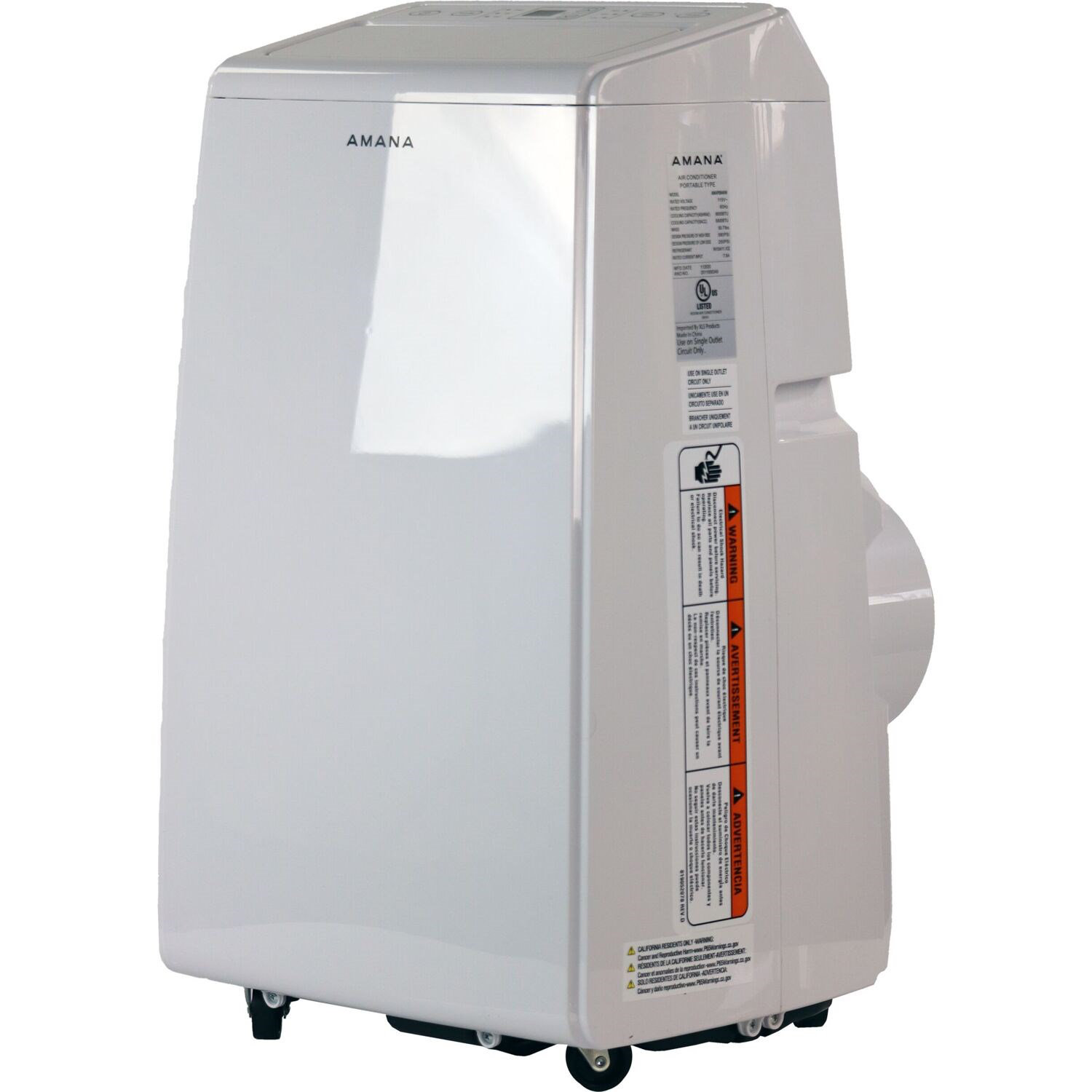 RCA 14,000 BTU Portable Air Conditioner Cools 450 Sq. Ft. with