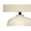 Lighting, H 25 po, lampe de table, résine crème, abat-jour beige, moderne