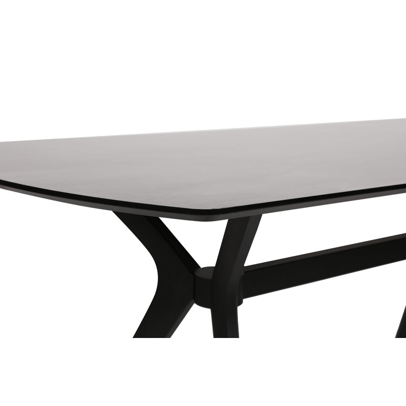 Rimma Dining Table, Black