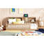 Lit en bois simple TG avec armoires de rangement et ports USB-1743836902