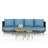Carrboro 4-person Outdoor Seating Group With Cushions