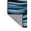 Tapis bleu lavable à la machine-267500203