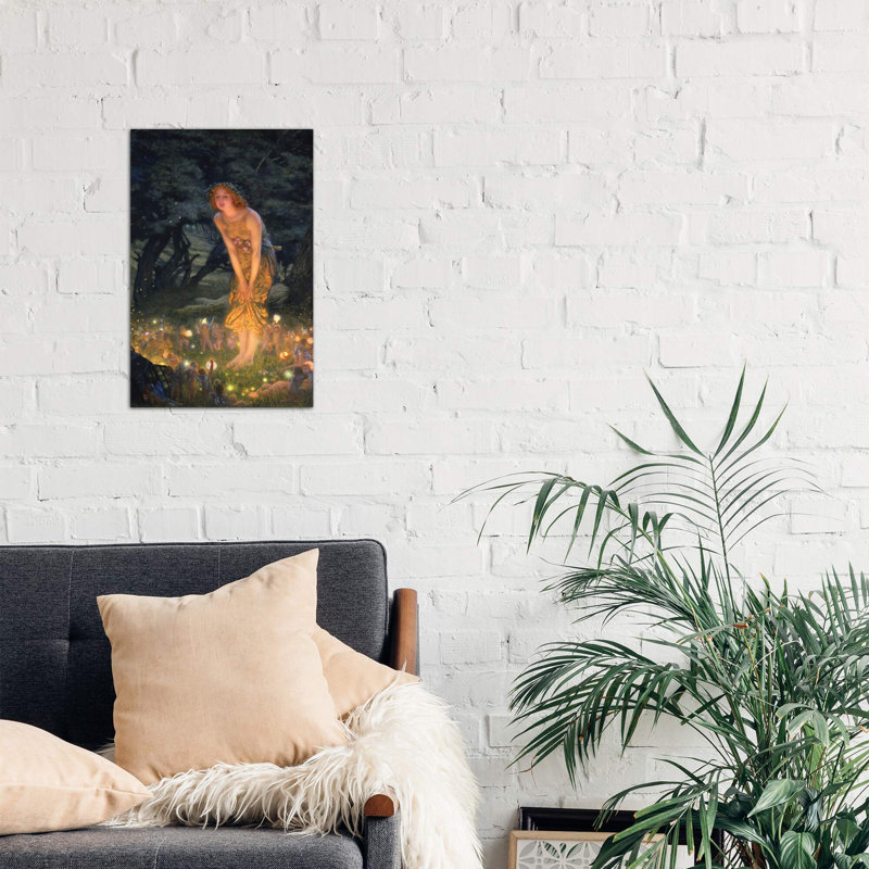 Midsummer's Eve - Painting on Canvas, No Frame, 66.04 cm H x 45.72 cm W x 1.91 cm D