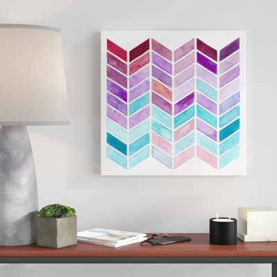 «Geometric Trance I», impression sur toile