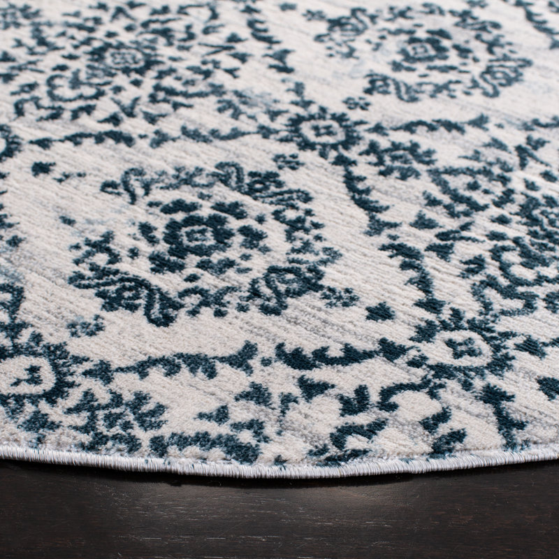 Abney Performance Ikat Rug, Rectangle 3' x 5'