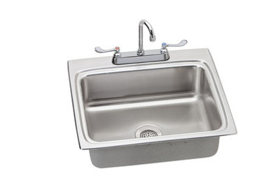 Lustertone 25" L x 22" W Kitchen Sink