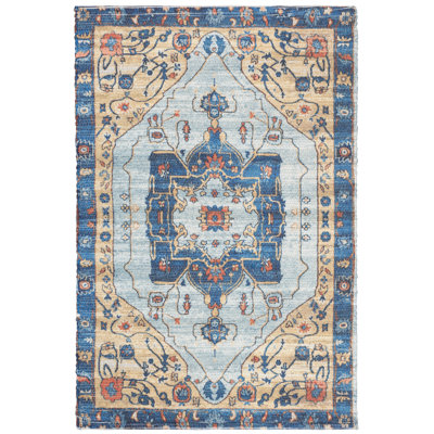 Joppatowne Hand Loomed Performance Geometric Rug