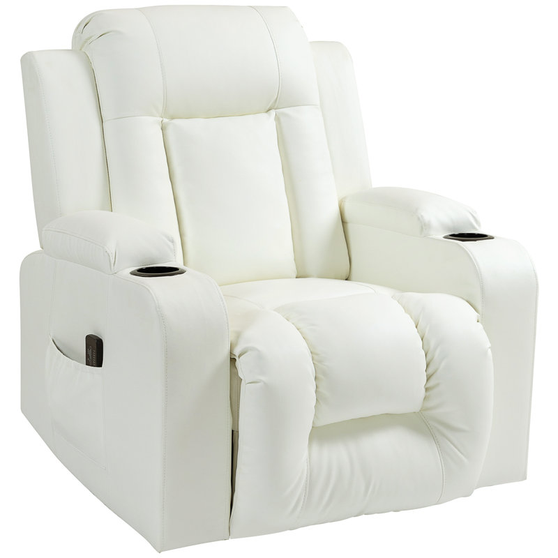 Fauteuil inclinable de massage à 8 points de vibration pour le salon