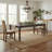 Braydan 84" Solid Wood Dining Table with Hand Turned legs-718406063-684115240
