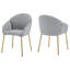 Chaise de salle à manger rembourrée Heckstall-2093916148
