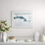 Gray Glass 2' Framed Print on Glass