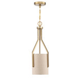 Luminaire suspendu cylindrique à 1 lumière Torron