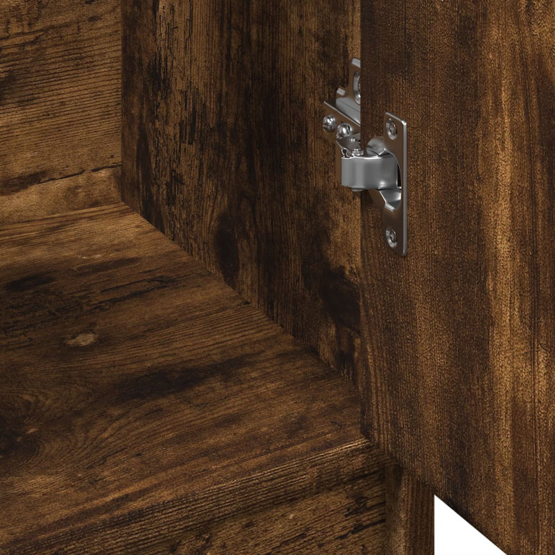 Brighley Under Sink Cabinet, Smoked oak