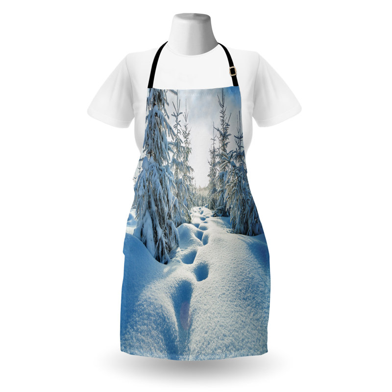 No Pattern Bib Apron
