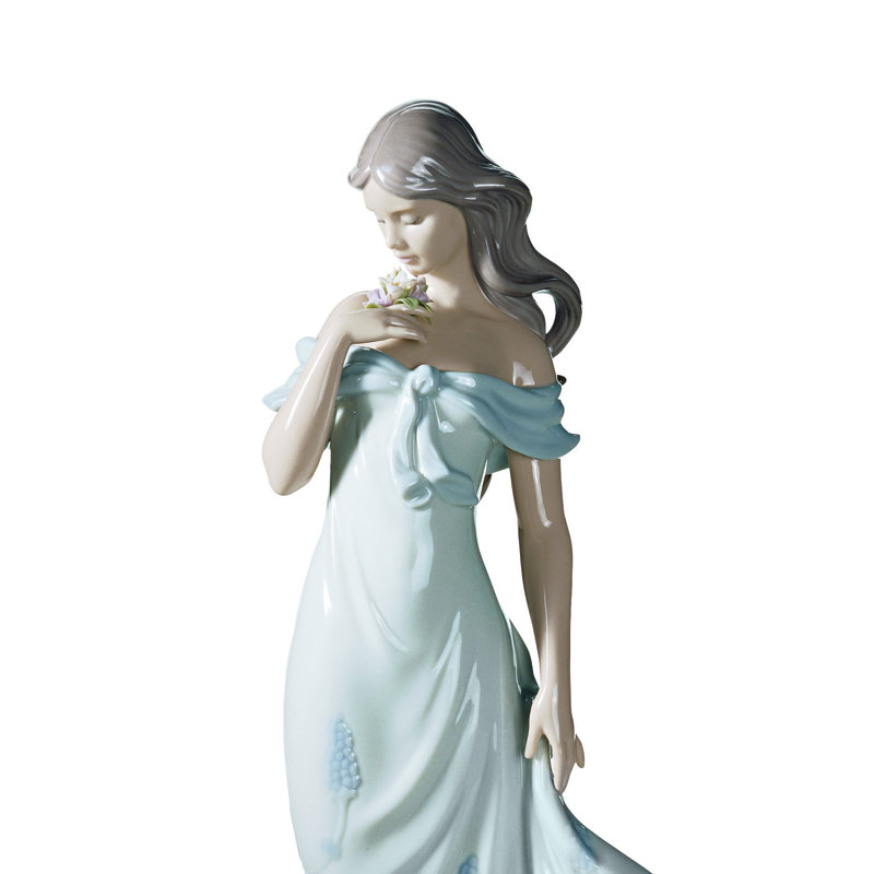 A Flower's Whisper Woman Figurine