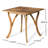Guerrera 4 - Person Acacia Wicker Patio Dining Set with Square Table