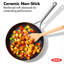 OXO Mira 3-Ply Stainless Steel Non-Stick Frying Pan, 8"-1557048791