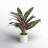 18.9'' Faux Calathea Plant in Ceramic Pot