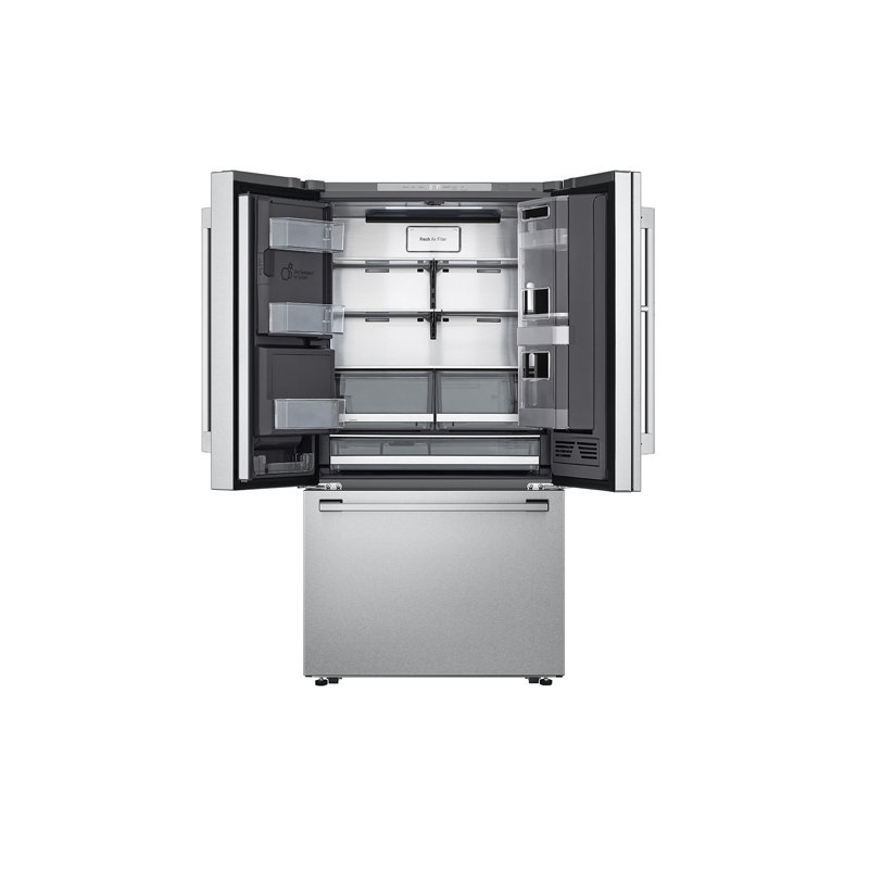 36" Width Counter Depth Side by Side 24 cu. ft. Smart Refrigerator