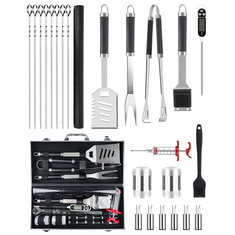 Shamritsky Stainless Steel Dishwasher Safe Grilling Tool Set