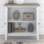 Ensemble de bureau d'ordinateur en L 7 pièces avec chaise Shelonda