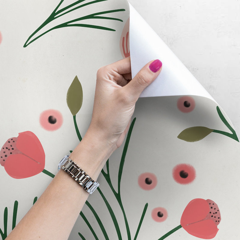 Casmere Matte Peel and Stick Mural, 250 x 104cm