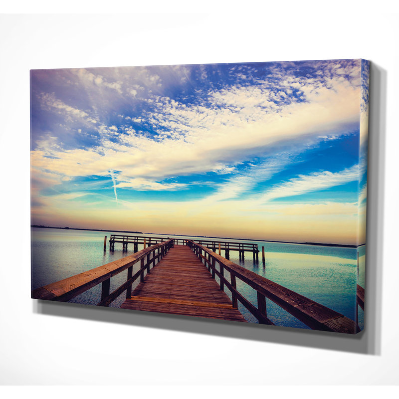 " Sunrise Magic ", 32" H x 48" W x 1.5" D, Wrapped Canvas