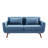 Jadier 66" Upholstered Loveseat Square Sofa-1237332765-1230110786