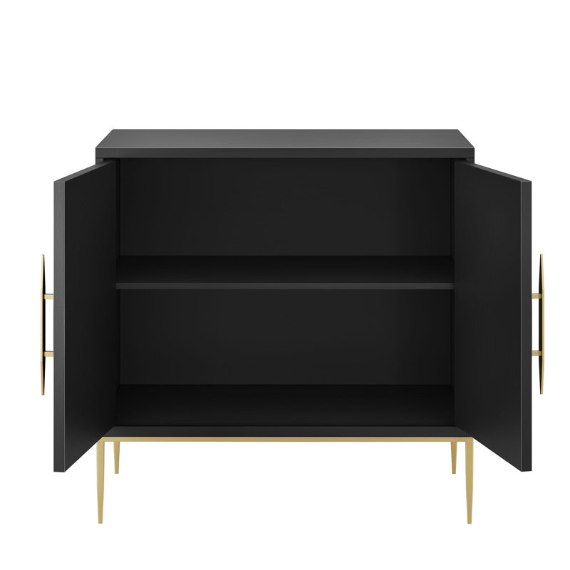 Buffet décoratif Awaken, H 34,80 po x l 35,10 po x P 17,80 po