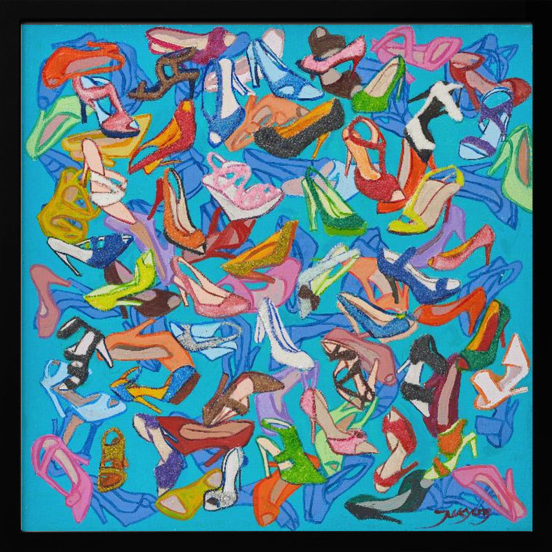 Shoes Print by Jukyong Park, 24" H x 24" W