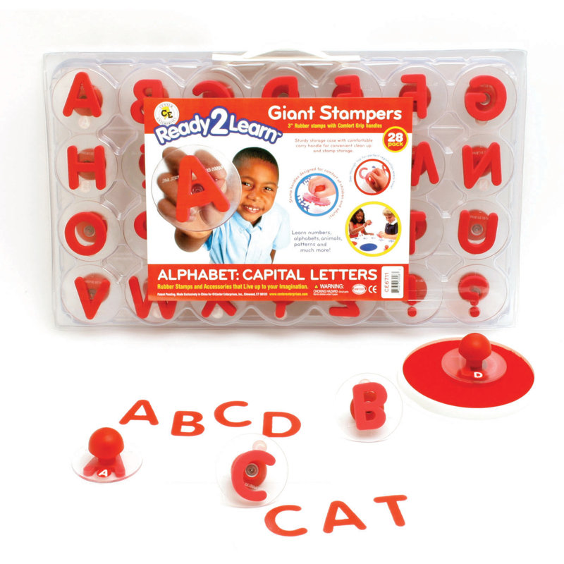 Ensemble d’alphabet géant 2 pièces ready2learn