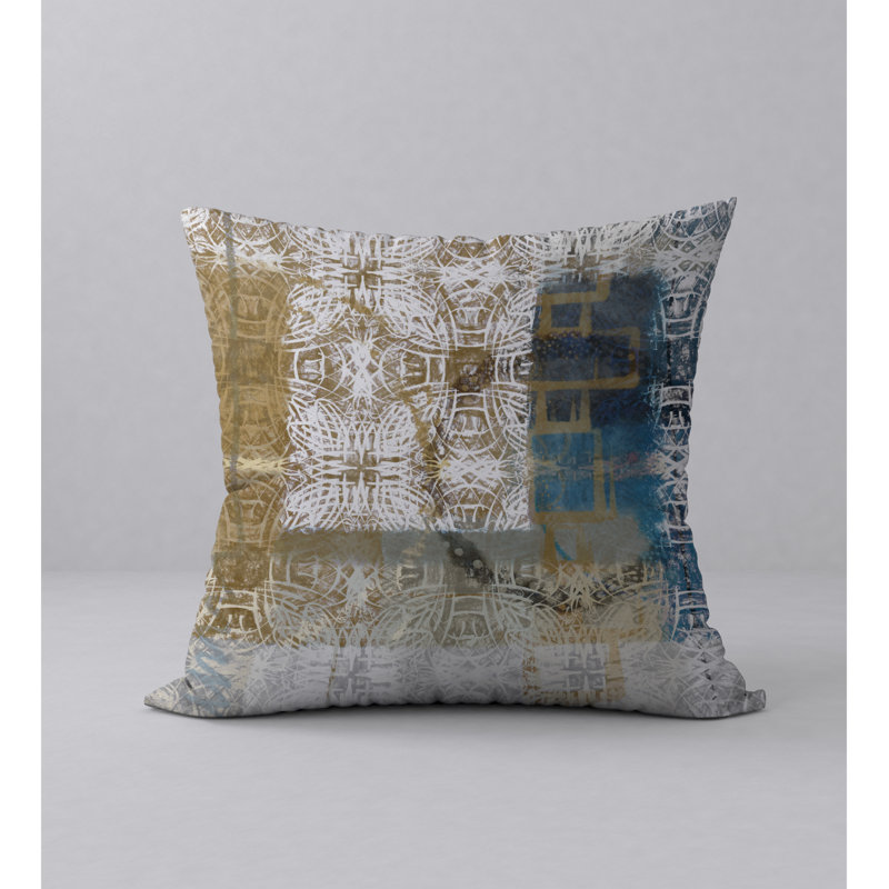 Housse de coussin carrée et encastrée Dynamic irrésistible, 24" X 24"