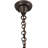 Estancia 1 - Light Craftsman Brown LED Lantern Pendant