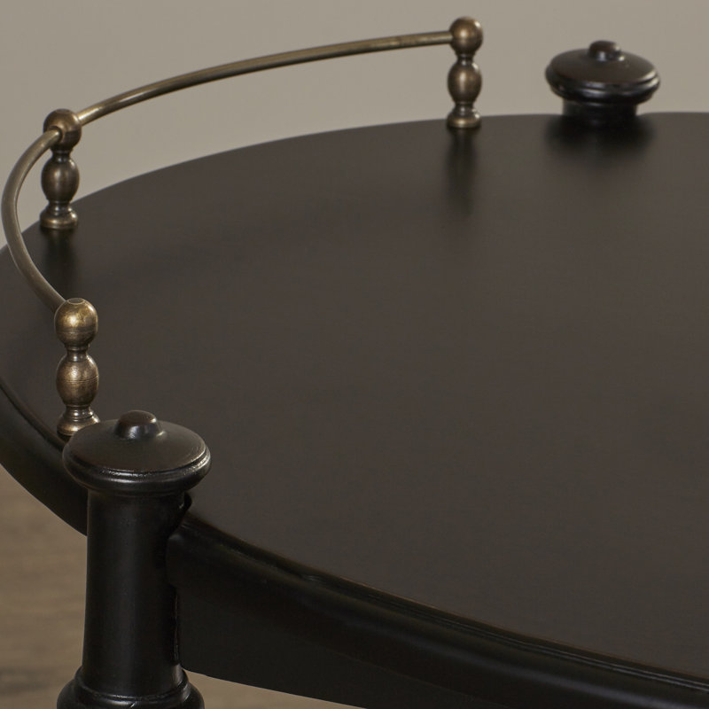 Keating Serving Cart, Black Licorice