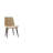 Dining Chairs 4PCS, Modern Kitchen & Dining Room Chairs, Upholstered Faux Leather Cushion Seat and Sturdy Metal Legs-847784996-847784995
