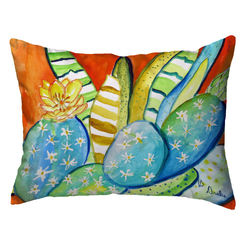 Outdoor Reversible Throw Pillow, 16" x 20"