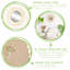 Daisy Rattan Flat Wall Mirror