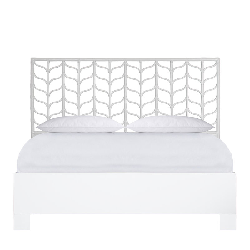 Ivy Bed, King, White