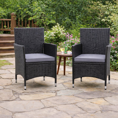 Loizzo Patio Dining Armchair with Cushion