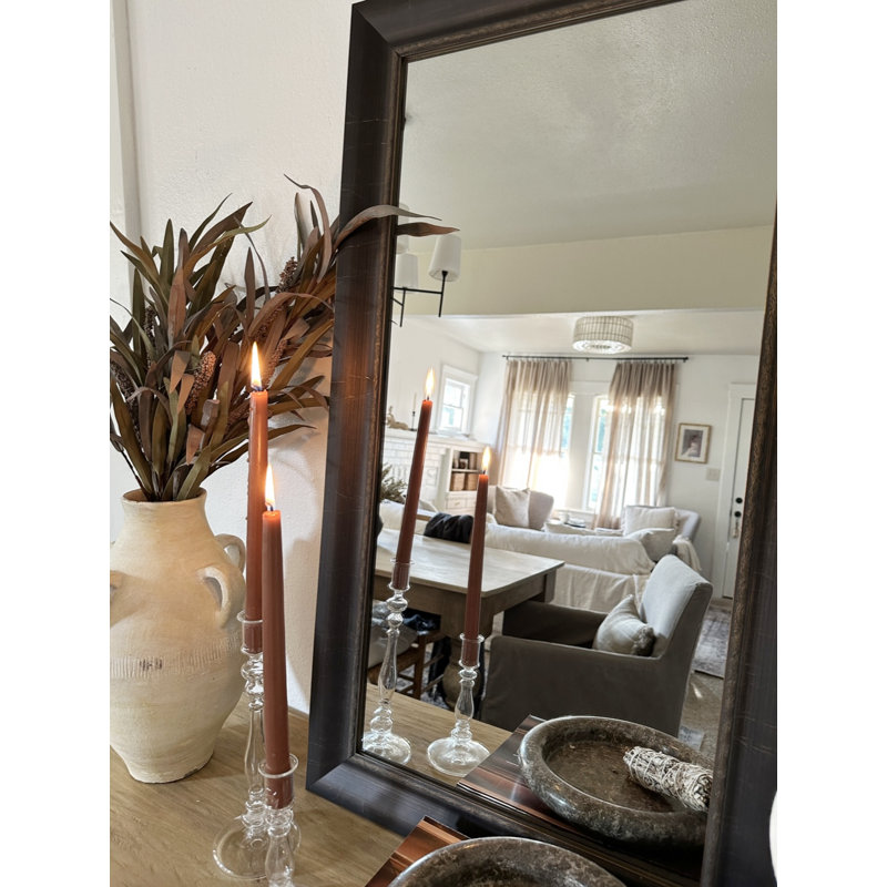 Miroir de salle à manger Ventura, Bronze antique, 30 po x 36 po