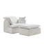 Fauteuil convertible convertible avec repose-pieds