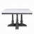 Colter Dining Table, Marble Top & Gray Oak Finish